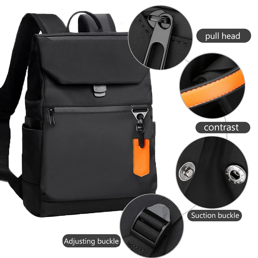 Imagem -02 - Bolsa para Portátil Mochila de Computador de Negócios Bolsa de Ombro Multi-funcional para Macbook ar Pro 14 15 Polegada Huawei