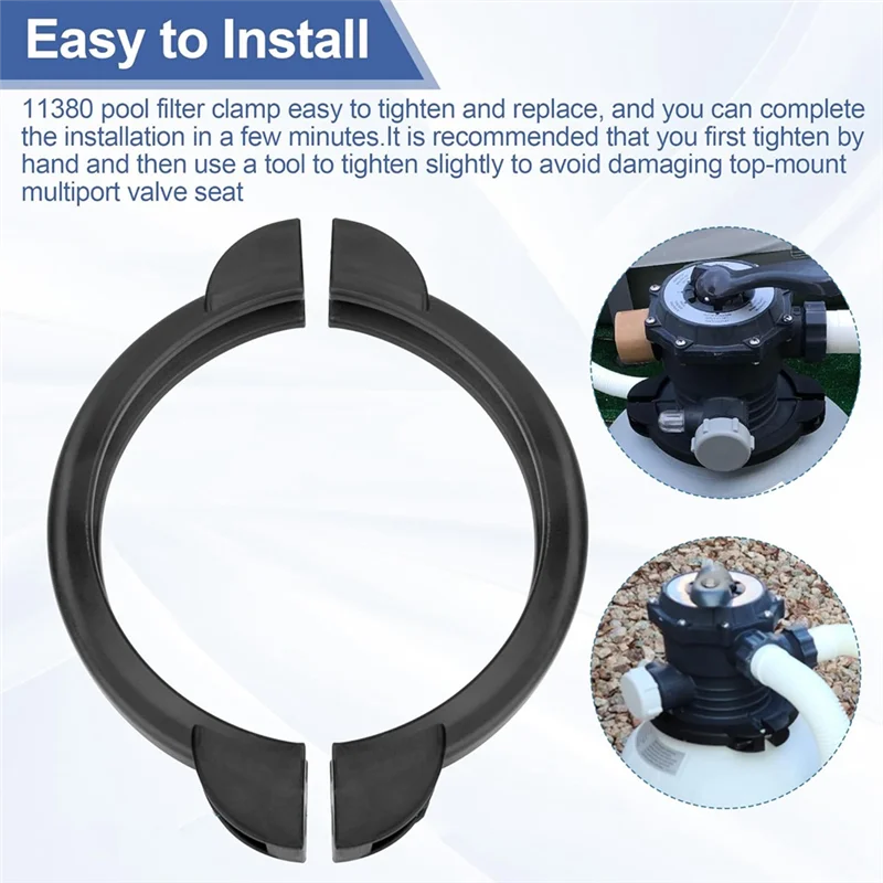ABLJ 11380 Clamp Colla For  Above Ground Pool Pump- For  SX2100 Krystal Clear Sand Filter Pump