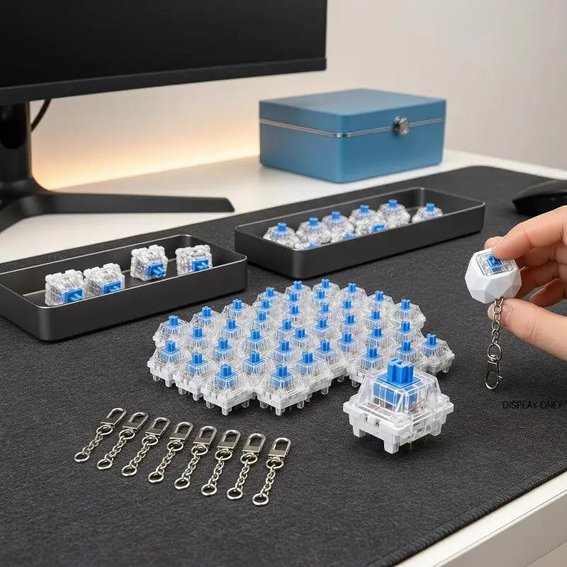 30/50 PCS 3 Pin Style Mechanical Keyboard Switches, Switch For 3D Printed Fidget Toys & Electronic DIY Projects