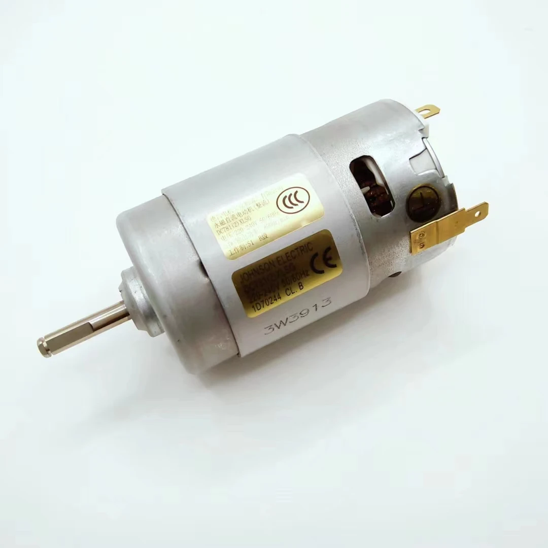 johnson motor do eixo da escova da cc do torque grande dc781 xlsg dc230v 34w alta potencia 01