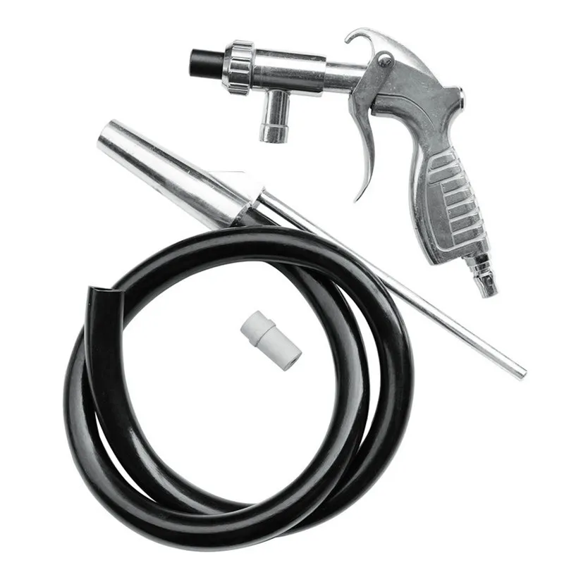 Derusting Tool Kit Industrial Spray Gun Kit  Air Sandblaster Sets Sand Blaster Grit Blast Gun Nozzles With Connector