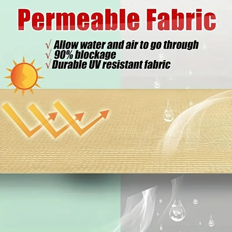 1 قطعة شبكة ظلة مشفرة الشمس الظل الشراع المظلة للأنشطة مرفق في الهواء الطلق الفناء الخلفي المظلة خيام التخييم ظلة القماش