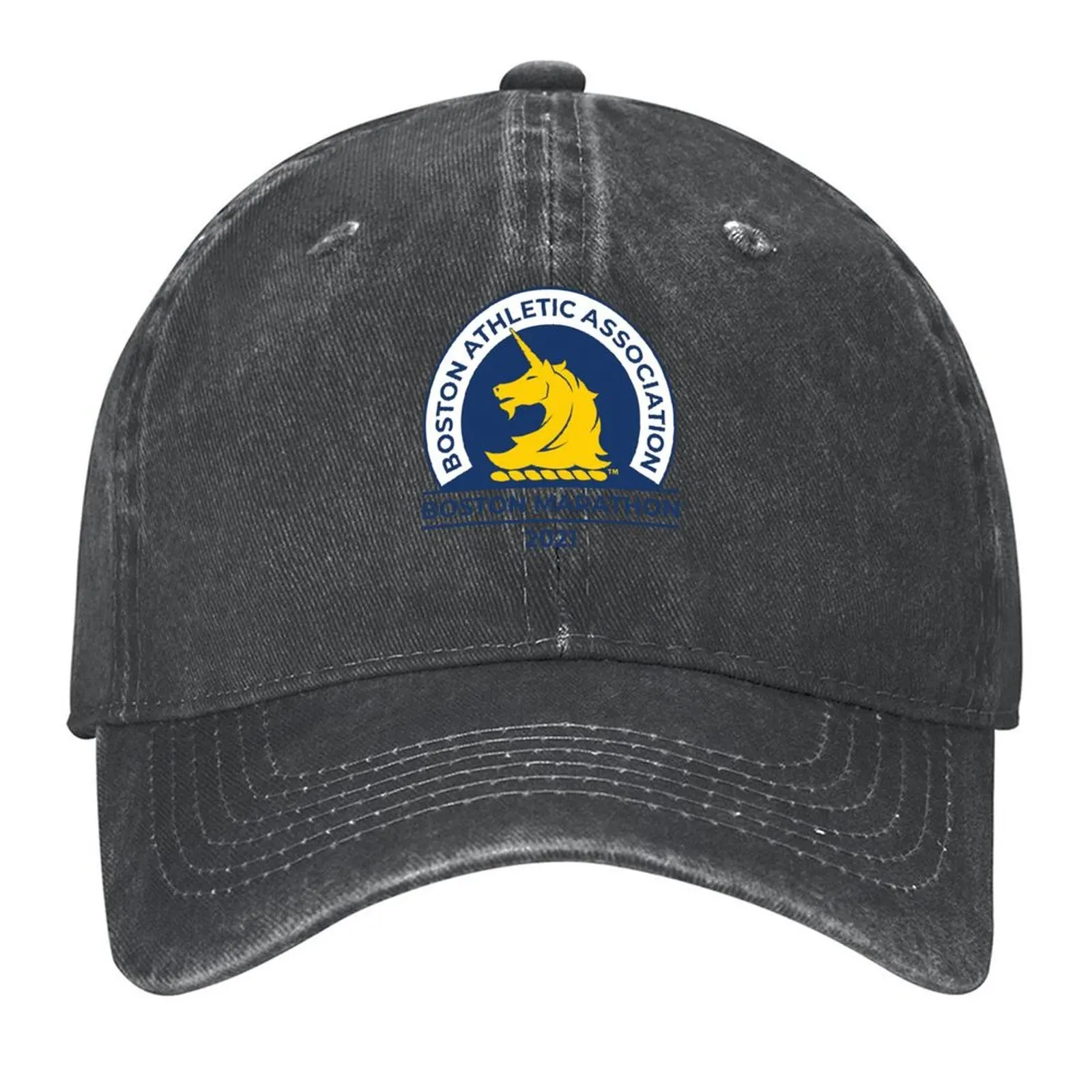

boston marathon Baseball Cap Christmas Hat Visor Snap Back Hat hats on offer Caps Male Women's