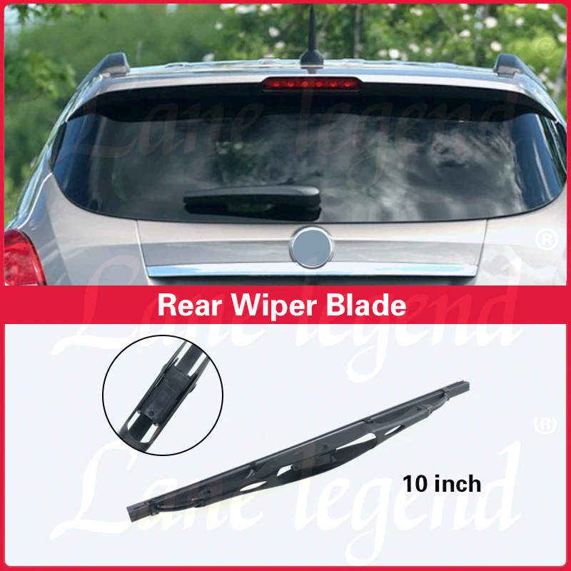 Pisau Wiper depan belakang mobil, untuk Opel Mokka 2012-2020 untuk Buick Encore karet lembut Wiper kaca depan otomatis 26 "+ 14" + 10"