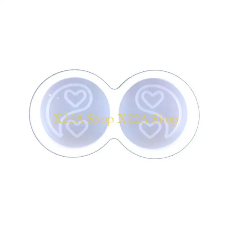 Unique Multipurpose Creativity Jewelry Making with Stylish Heart Earring Mould Home Accessory Portable for Enthusiasts