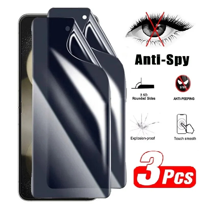 3pcs Screen Protector For Motorola Moto G71 5G G31 G41 G51 G71 G13 G23 G53 G73 G22 G32 G42 G52 G72 Privacy Hydrogel Film