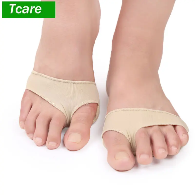 Tcare 1Pair Gel Pad Metatarsal Sleeves Metatarsal Pads for Forefoot Pain - Metatarsalgia, Morton\'s Neuroma, Plantar Warts Corns