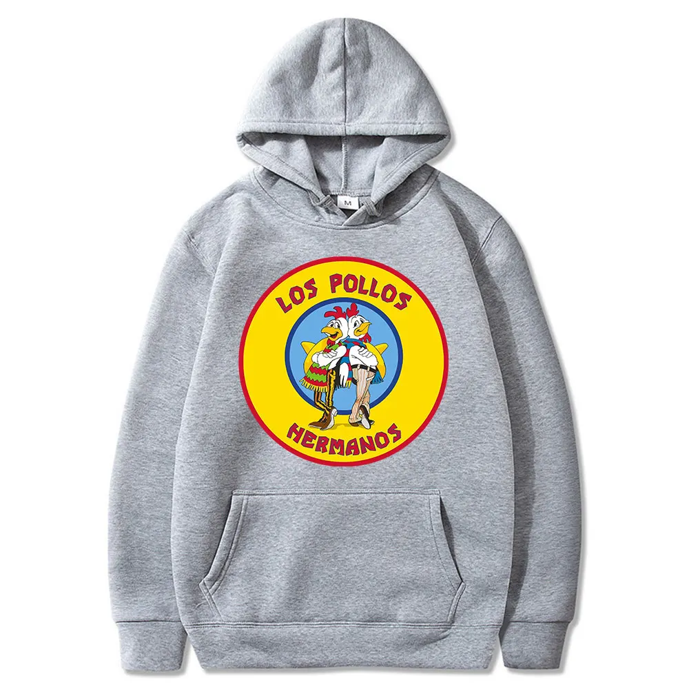 Los Pollos Hermanos Chicken Brothers Print Hoodies Autumn Tracksuit Man Women Sweatshirt Unisex Streetwear Casual Pullover Hoody