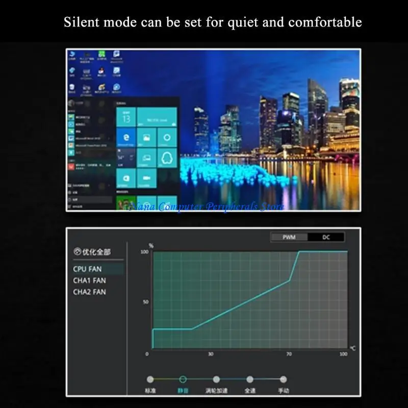 F68C 120X120X15 4PIN PWM 5V 3PIN ARGB COMPUTER COMPUTER CONDIATION COONER