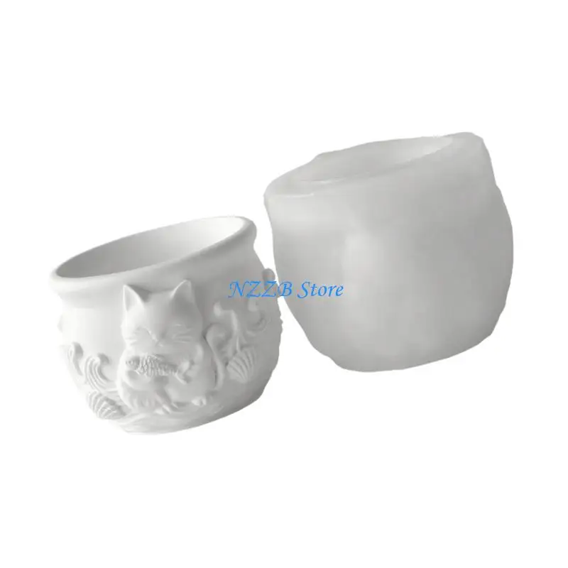 T21F الحيوانات الأليفة شكل حيوان سيليكون قوالب الحرفية أداة يدوية قابلة لإعادة الاستخدام مناسبة للراتنج