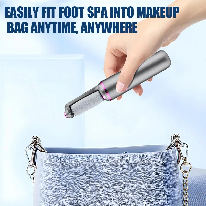 Rechargeable electric scab remover for men and women, wireless electronic foot file, removes dry and thick skin, calluses