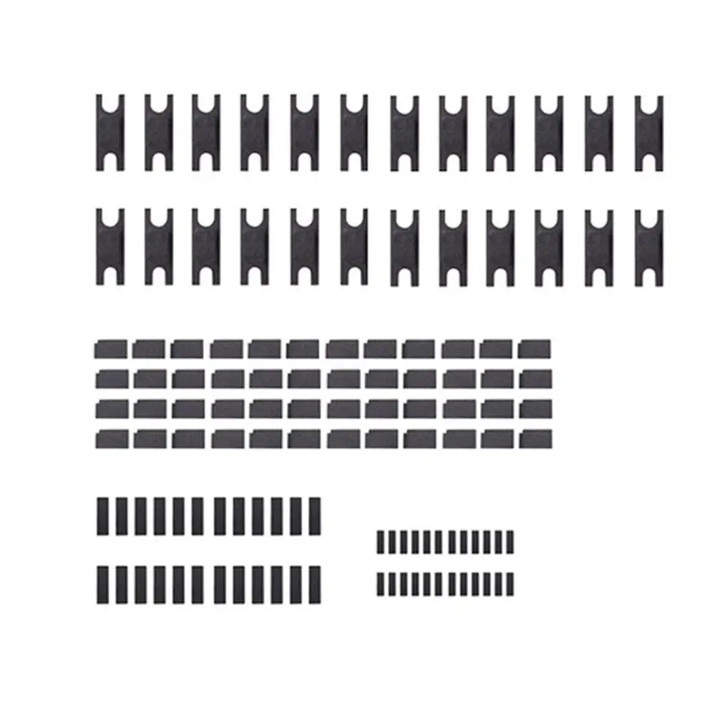 1Set Complete Keysporon Pcb Repair Pad Mechanical Keyboard PCB Stabilizer Satellite Shaft Gaskets Sticker Repair Pad Stickers