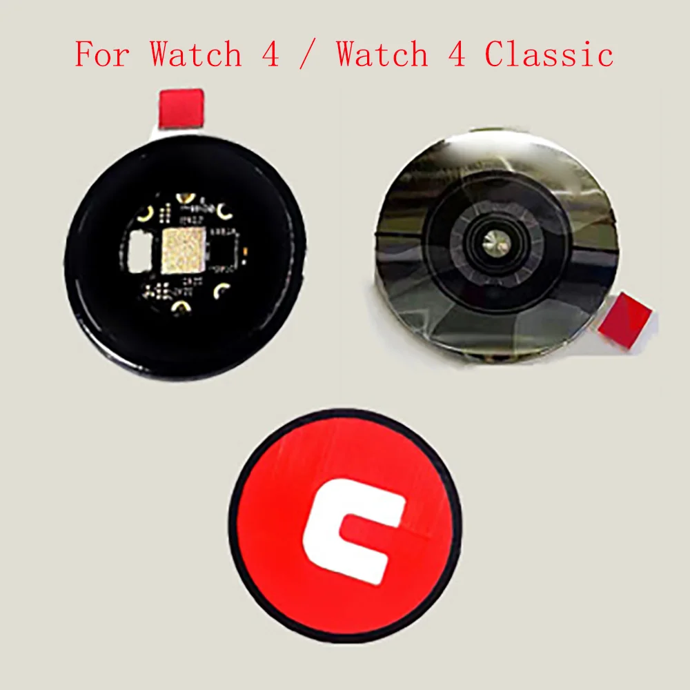 Back Glass Lens Cover with adhesive For Samsung Watch Active R500 Active 2 S2  S3 Frontier Classic watch 1 3 4