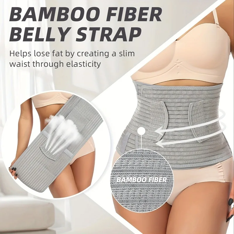 Postpartum abdominal binder, maternity abdominal support belt, postpartum compression band, body shaping waist cincher