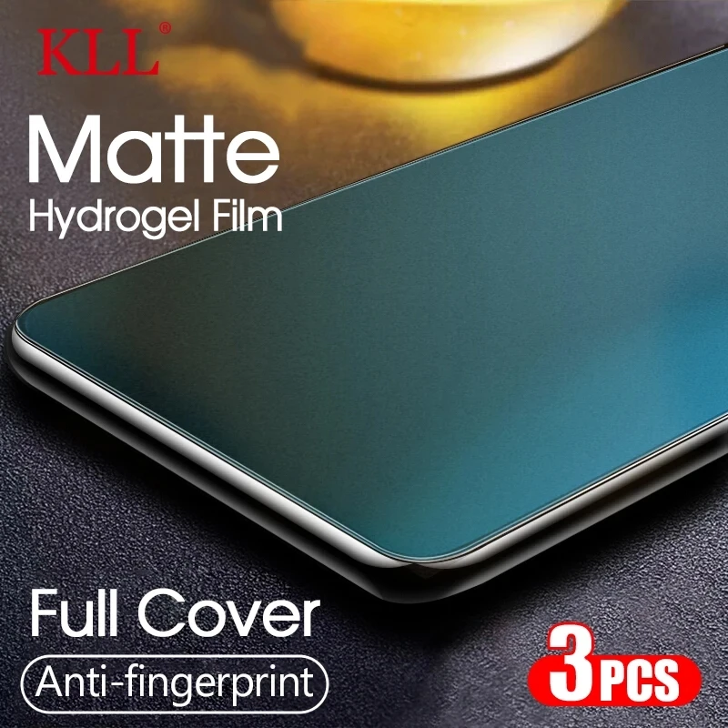 1-3pcs Full Cover Matte Frosted Hydrogel Film For Realme GT Neo 6 5 SE 3 6T GT6 GT5 Pro C63 C65 C67 C51 Note 50 Screen Protector