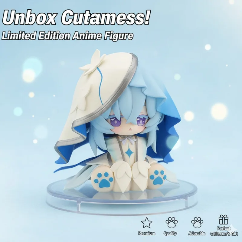 

Anime GK Singing Tide Q Version Model Box Shore Keeper Handmade Tide Play Ornaments Cartoon Girl Statue Peripheral Gifts New