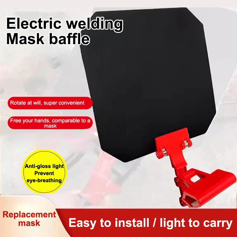 Welder Equipment Anti Glare Welding Blackout Panel Eye Protection For Cover Welder Welding Tasks Grinding Face Shield Protector