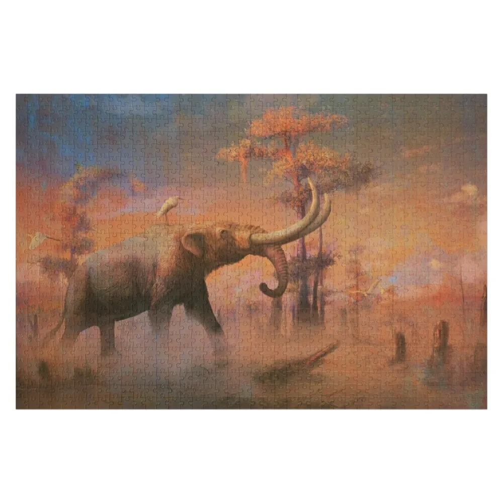 

Mastodon Jigsaw Puzzle Customs With Photo Personalized Gift Customized Kids Gift Scale Motors Puzzle
