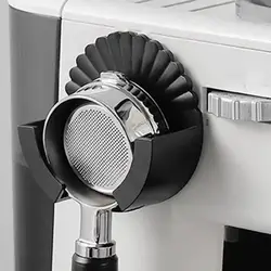 Coffee Portafilter Wall Rack Adhesive Coffee Portafilter Holder Coffee Machine Accessories Portafilter Storage Rack for 51/53/58