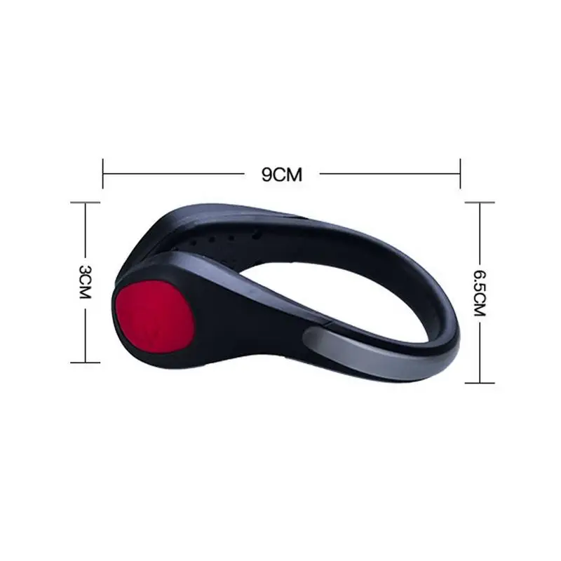 Mini Shoe Clip Light Night Running Cycling Safety Warning LED Shoe Clip Lights Outdoor Sports Safety Lamp for Jogging Walking