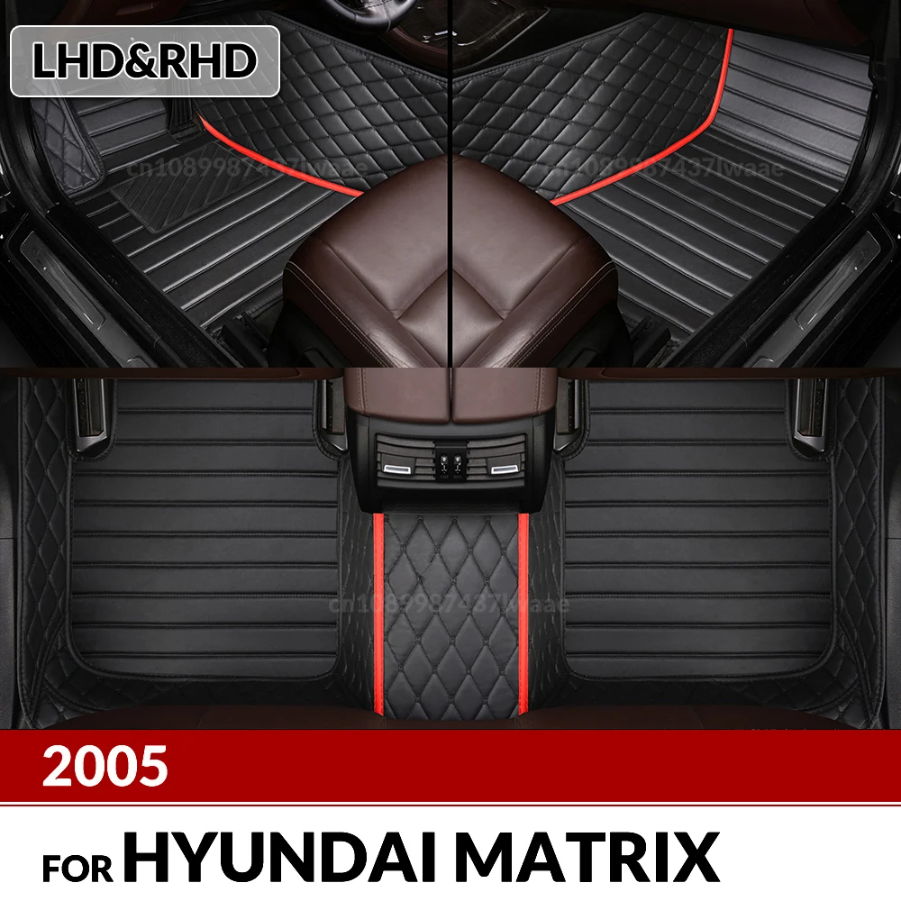 

Автомобильные коврики для Hyundai Matrix 2005, изготовленные на заказ автомобильные подушечки для ног, автомобильный коврик, аксессуары для интерьера