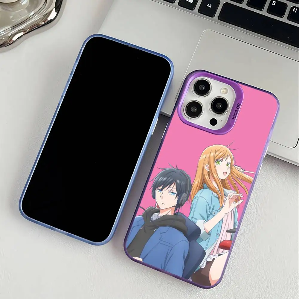 Чехол для телефона My Love Story Y-Yamada K-Kun Lv999 для iPhone 17, 16, 15, 14, 13, 12, Pro Max Plus, разноцветный, матовый, посеребренный, защитный