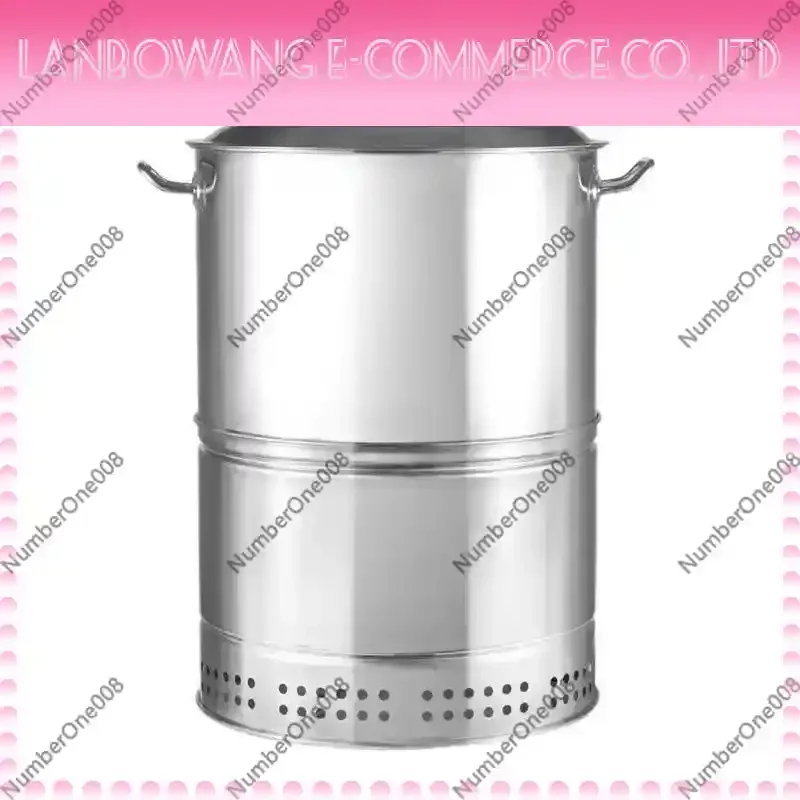 Portable Hanging Charcoal Grill, Smokeless BBQ Tool for Patio Camping Outdoor Cooking