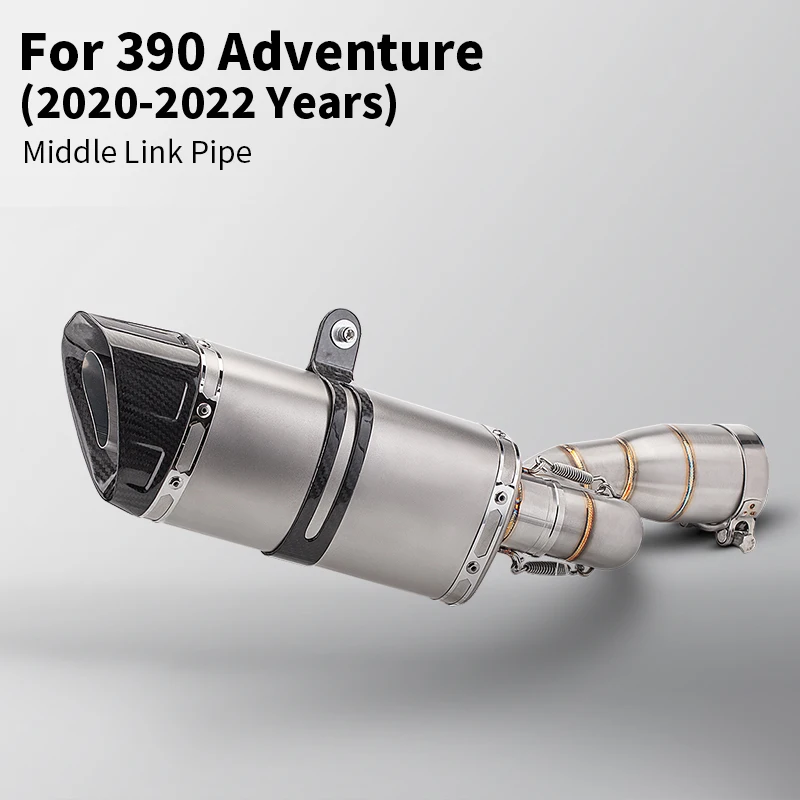 For DUKE 125 250 390 Adventure RC390 2020 - 2023 Motorcycle Exhaust System Modified Muffler Moto 51mm - view 2