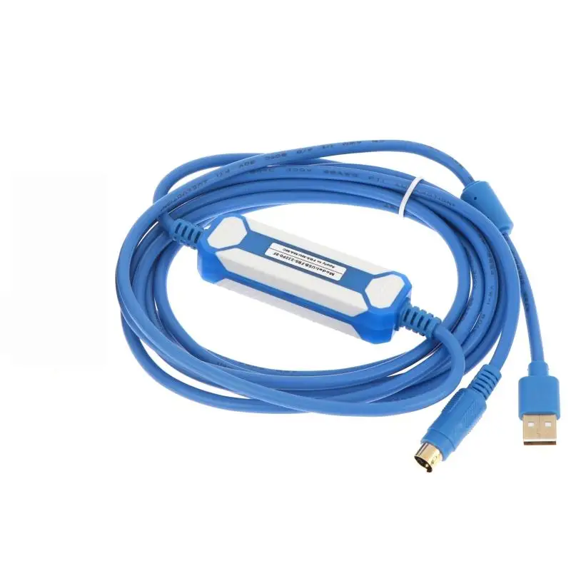 USB To FBS PLC Programming Cable Stable Transmission Durable PVC Jacket For FATEK FBS B1Z Series Industrial Use