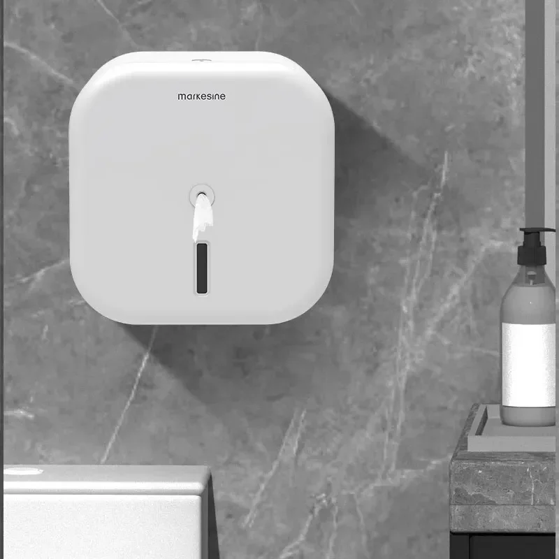 Large Capacity Non Perforated Center Drawn Large Roll Paper Box Large Plate Tissue Box Bathroom Accessories Toilet Roll Holder