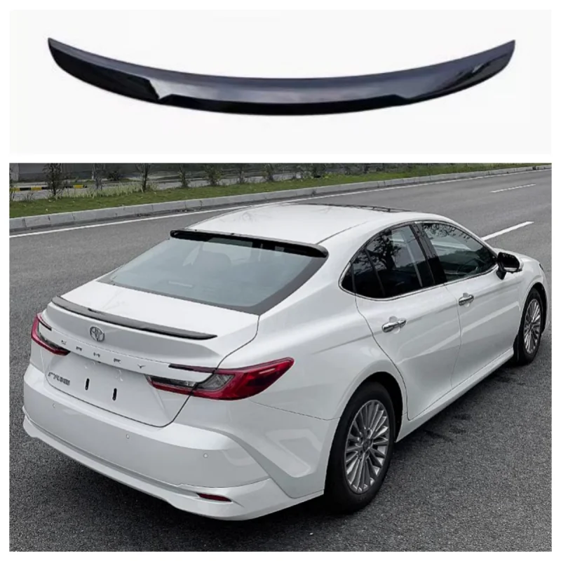 For 2024 9th Generation Toyota Camry Rear Cover Spoiler Tail Top Wing High Quality ABS Material Car Parts Rear Roof Spoiler