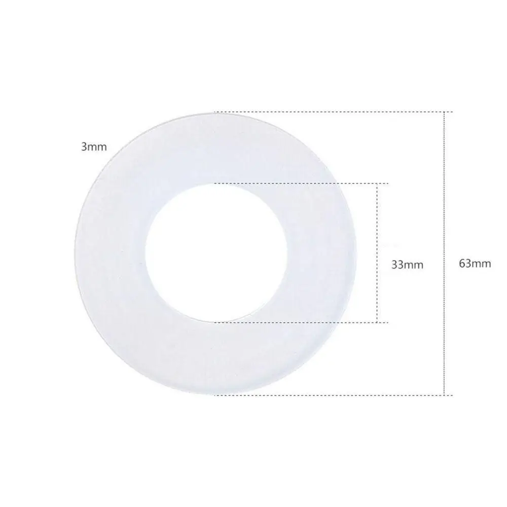 1/5 Stuks Silicon Rubber Membraan Aftapkraan Afdichtring Waterdichte Pakking Wc Tank Deel Water Stop Afdichtring 816.418.00.1