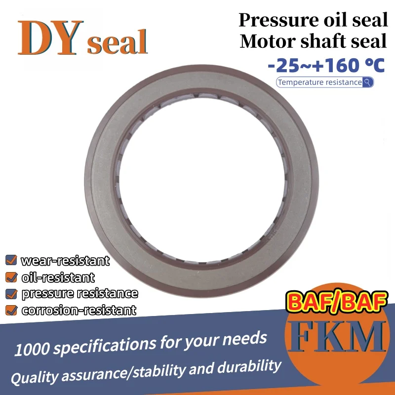 

Shaft Seal Rubber FKM BABSL 62*85*7mm A8V172、A8V200、Pressure Oil Seal, Oil-Resistant And Mud-Proof Seal DMHUI ISO 9011:2008