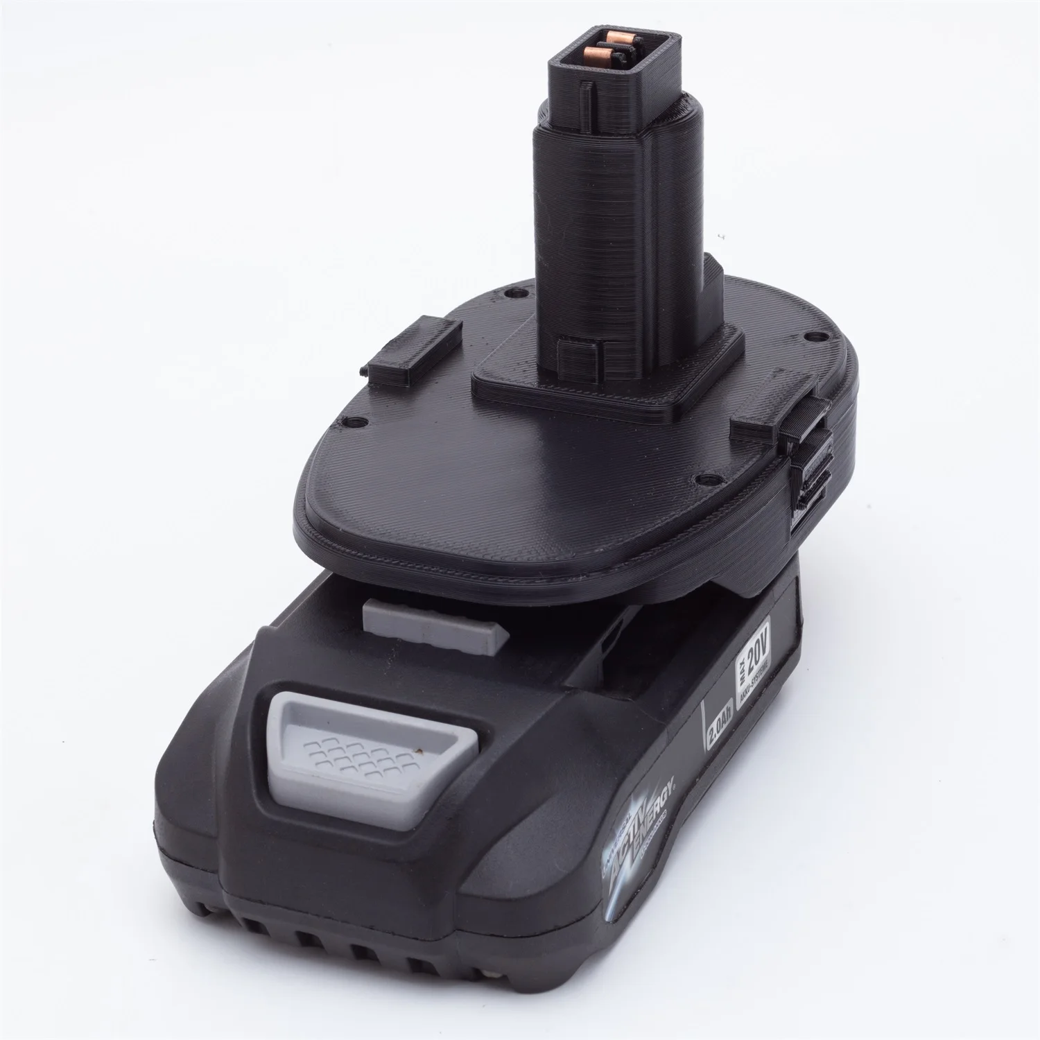 Imagem -02 - Adaptador de Bateria de Lítio para Dewalt Ferramentas Elétricas 20v para Aldi Ferrex mh 20v Ni-cd Ni-mh sem Bateria