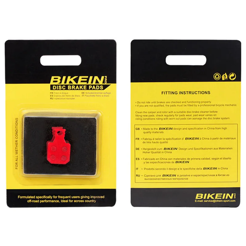 BIKEIN Pro 4 Pairs Cycling Mountain Bike Ceramics Hydraulic Disc Brake Pads For Magura M5 M7 MT5 MT7 SH901 MTB