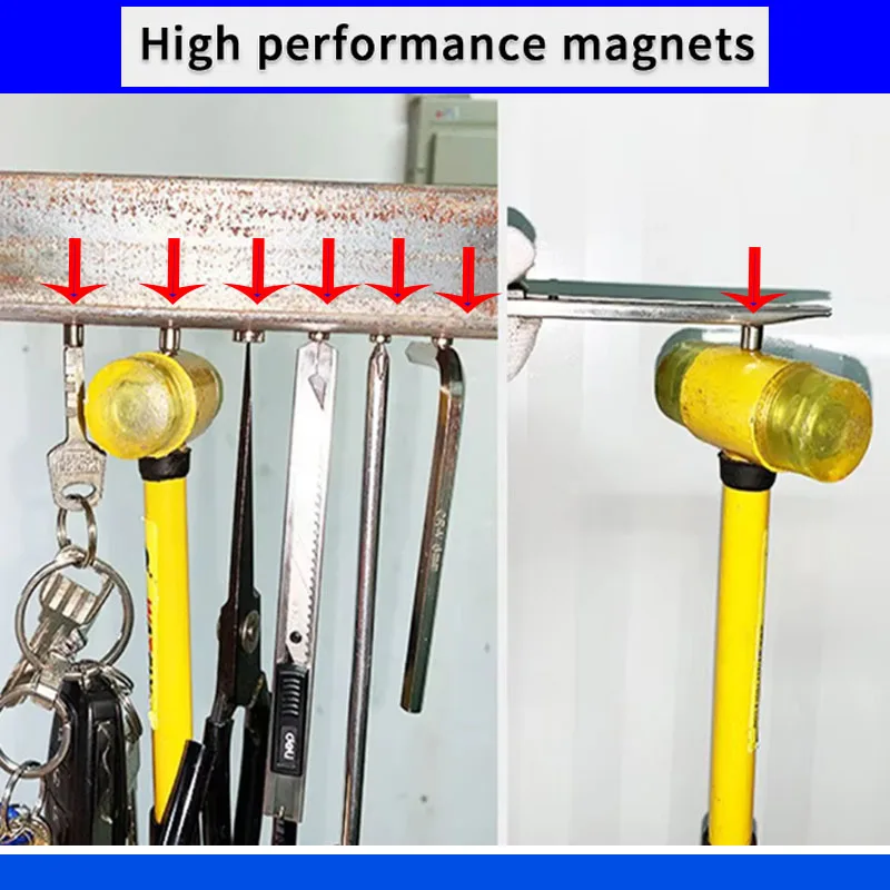 6x8mm Magnet N35 NdfeB Permanentmagnet Imanes 6*8mm Zubehör 10-150 Stück Runde Form Starker Neodym-Magnet für Büro-Kühlschrank – Detail 6