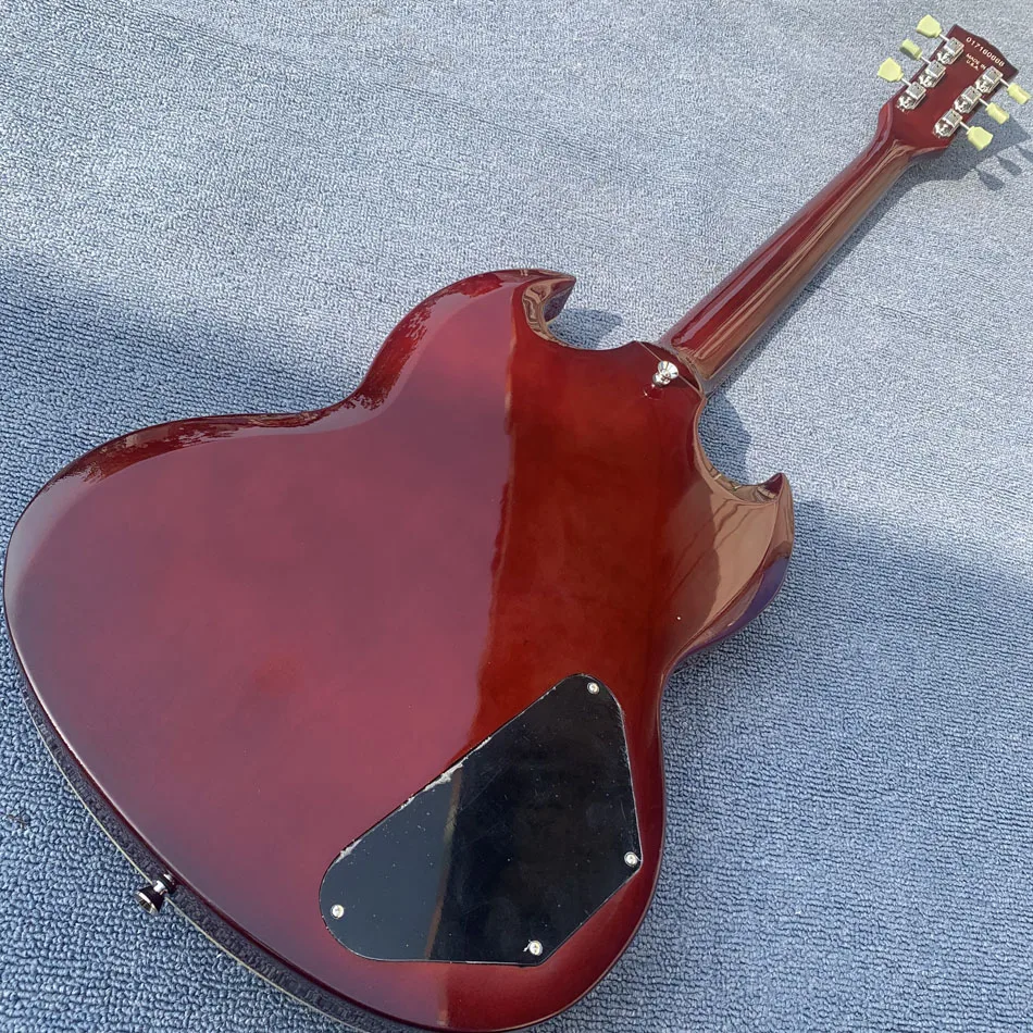 High quality customized  left electric guitar, rosewood fingerboard，chrome-plated hardware