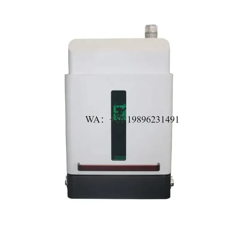 Wmwmnu for High Quality 20w 30w 50w Pendant Jewelry Carbon Steel Engraving Enclosed Fiber Marking Machines With CCD