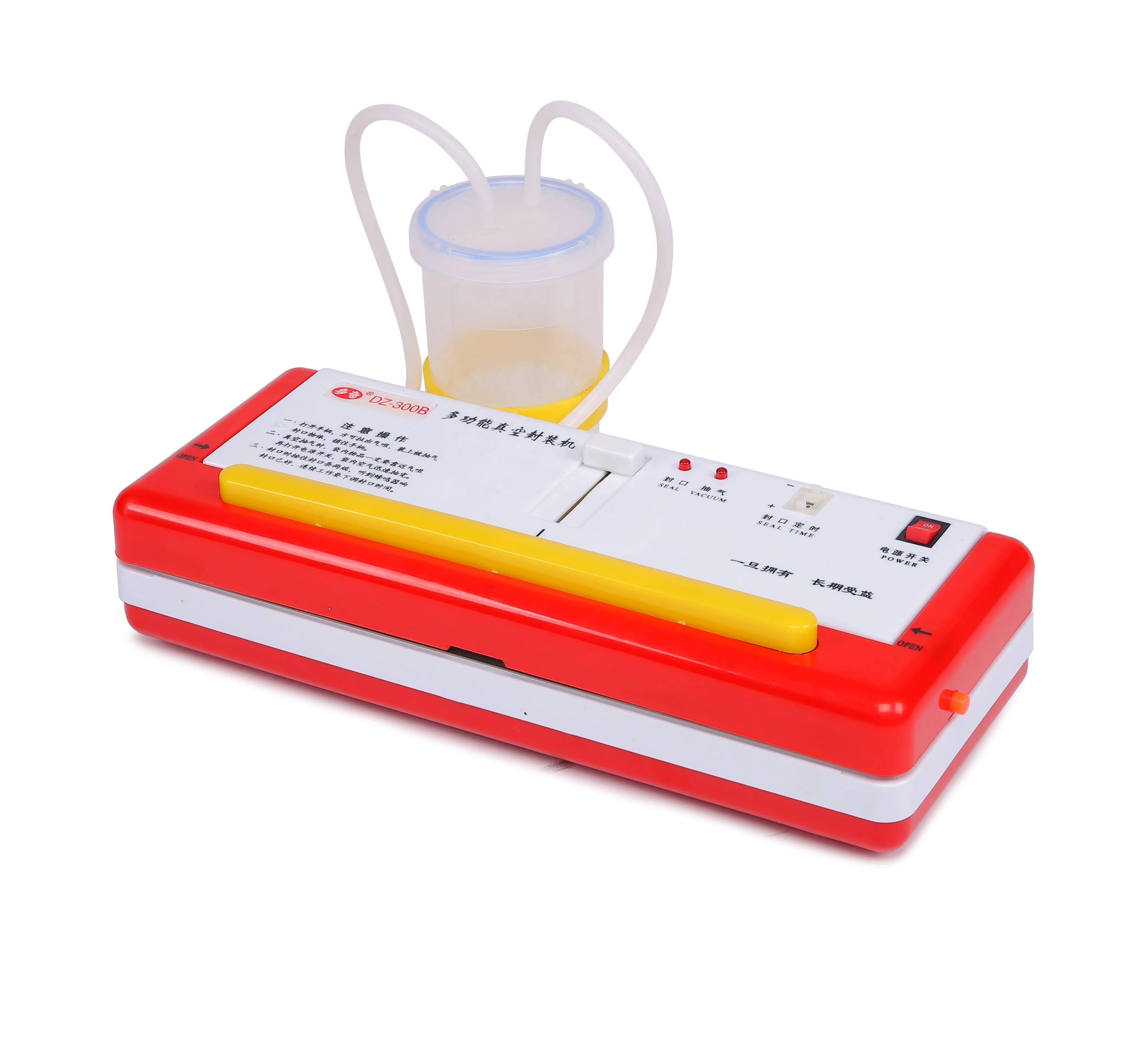Desktop Manual Vacuum Sealer High Precision for Foods Vegetables and Liquids