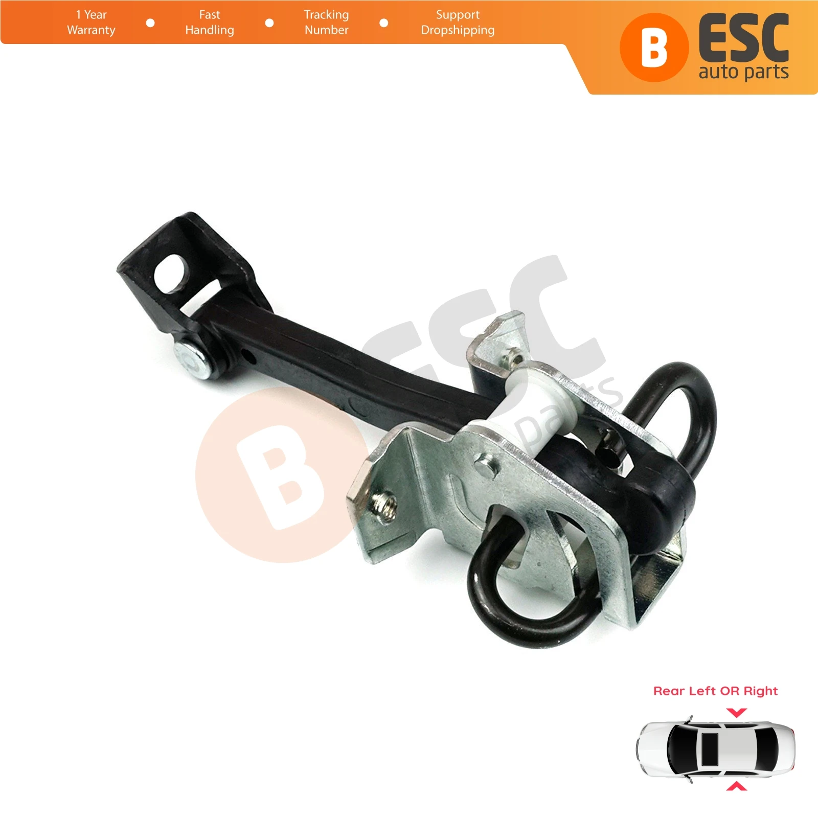 EDP1082 Rear Left OR Right Door Catch Hinge Brake Stop Check Strap Limiter 51228160963 for BMW 3 E46 Saloon Estate Touring SW