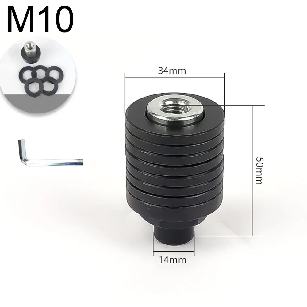 Adaptador de máquina de ranurado, amoladora angular M, especificaciones del contenido del paquete, rápida instalación y extracción