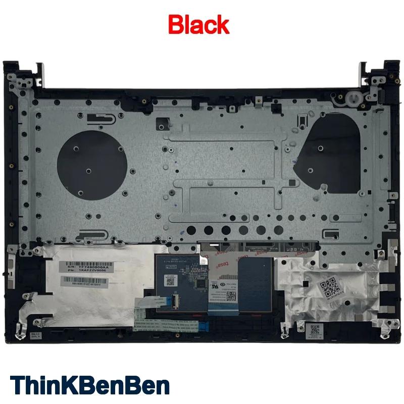 حافظة علوية سوداء Palmrest Shell غطاء لوحة المفاتيح لينوفو V510 14 14IKB 5CB0M31674 5CB0M31579