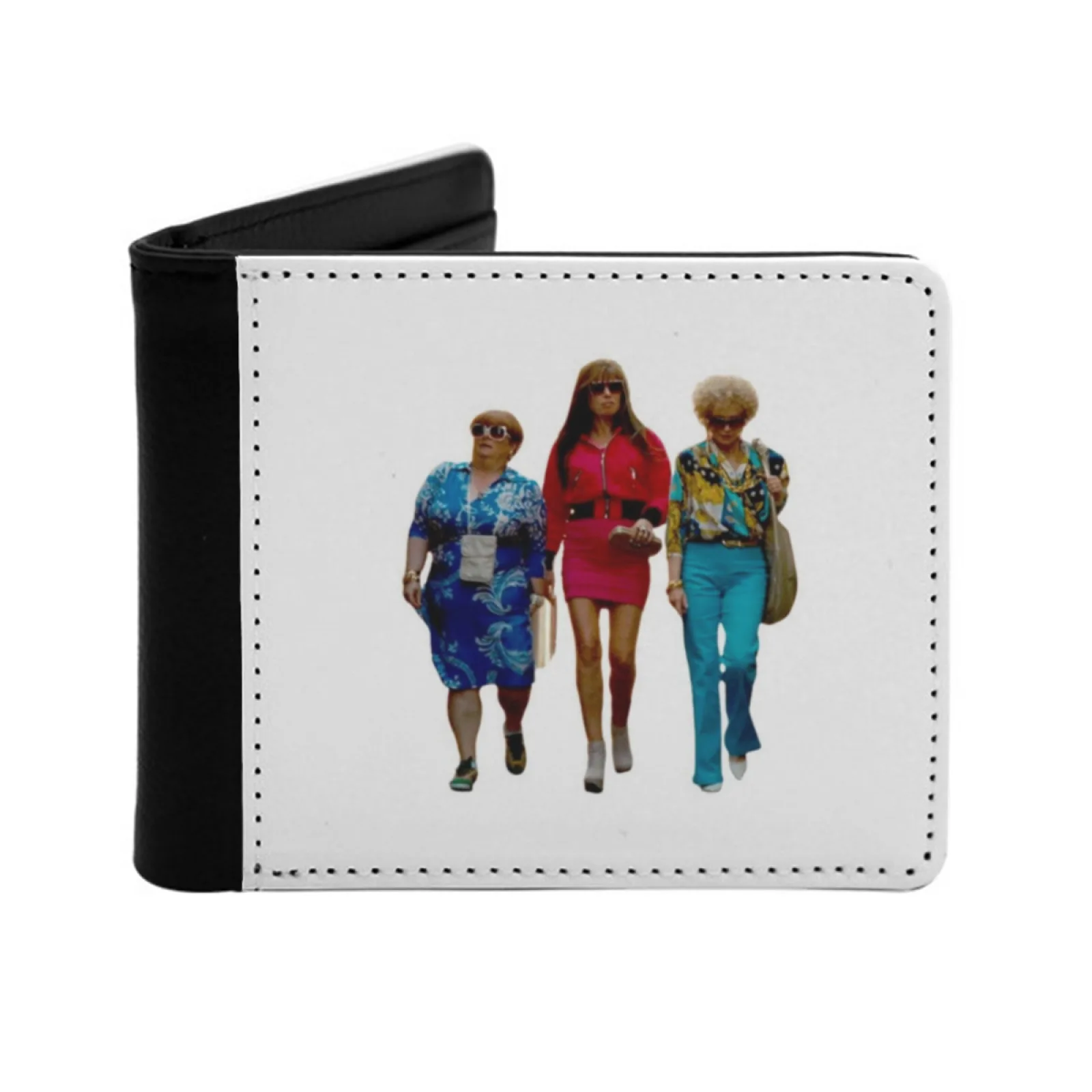

Kath Kim: Kath Kim And Sharon Walking Новый мужской кошелек Короткий модный кошелек из искусственной кожи Мультикарточный кошелек Kath And Kim Kath Kim
