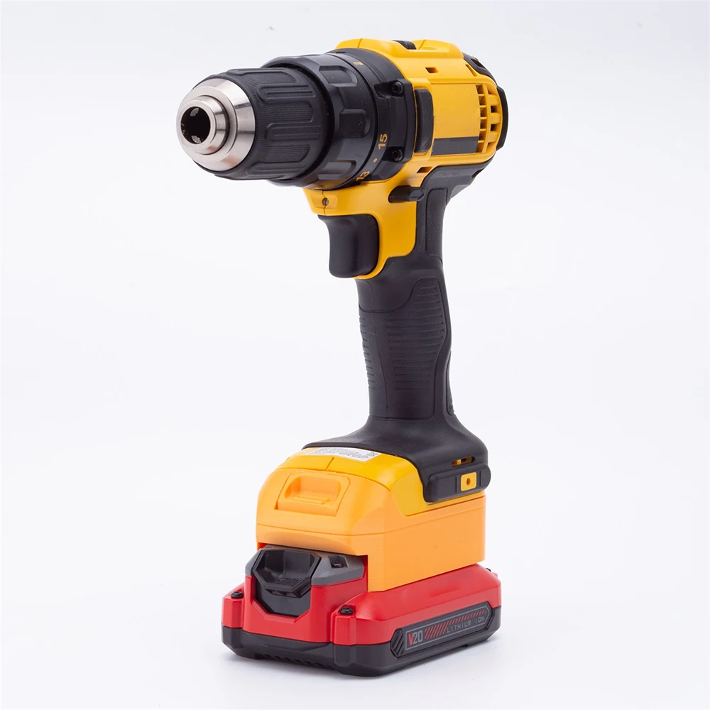 Imagem -06 - para Artesão 20v Conversor de Adaptador de Bateria de Lítio para Dewalt 18v Acessórios de Ferramentas de Broca Elétrica sem Bateria