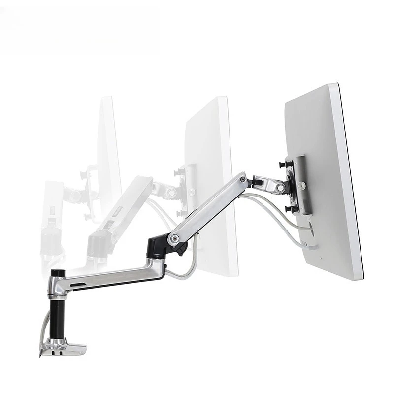 

Monitor, bracket Lifting and retractable rotating computer bracket