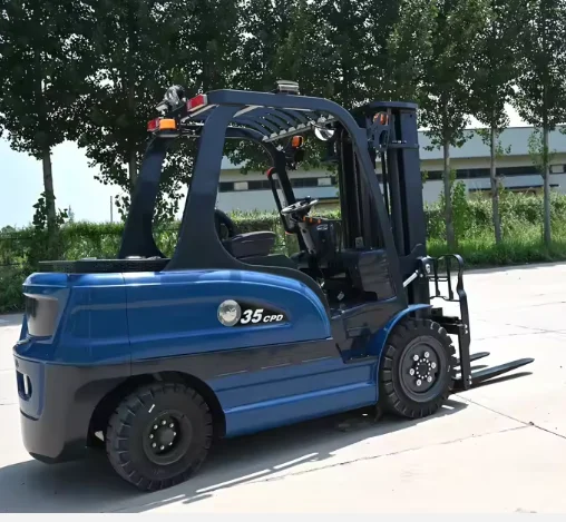 Wózek widłowy elektryczny YG na zamówienie, cena fabryczna, 3 tony, 3,5 tony, 4 tony, 5 ton, mocny, niezawodny, wydajny, trwały, z baterią litową.