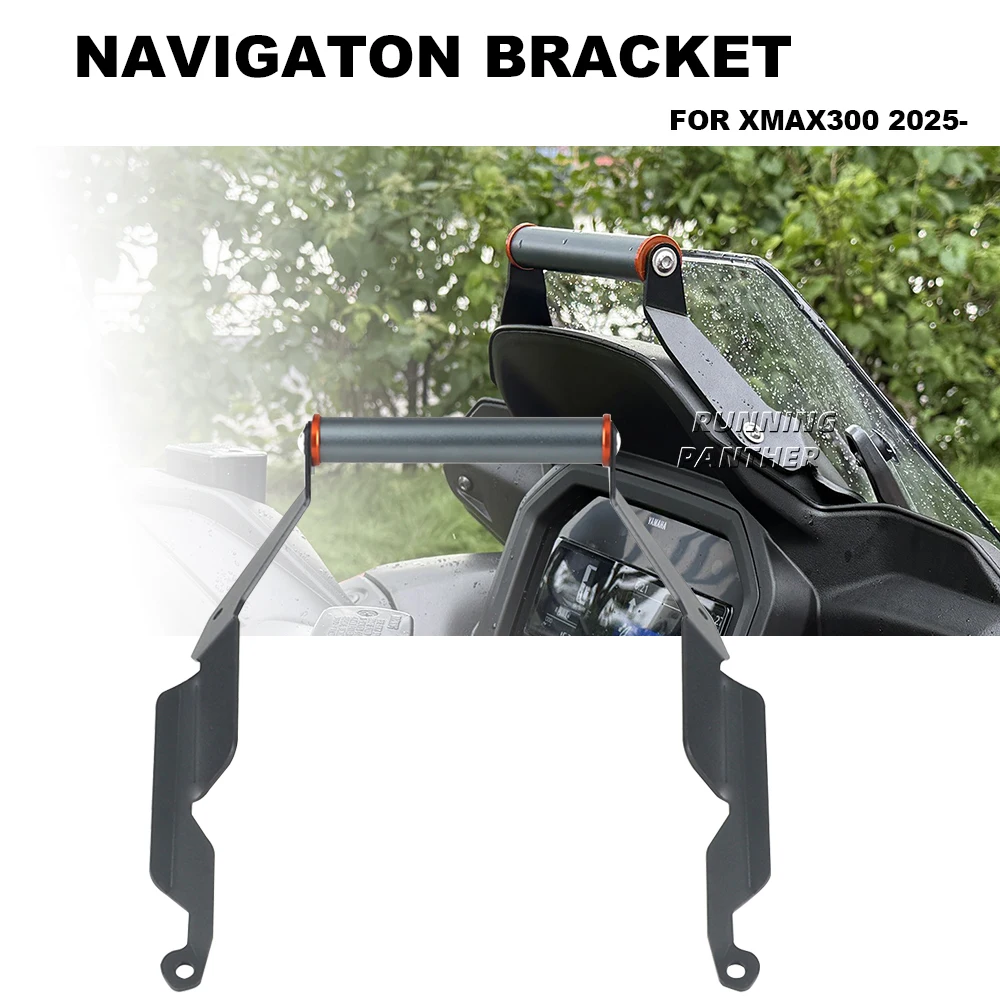 

New FOR Yamaha XMAX 300 X-max 300 X-MAX 300 2025 Motorcycle Navigation Stand Accessories Mobile Phone Stand GPS Stand