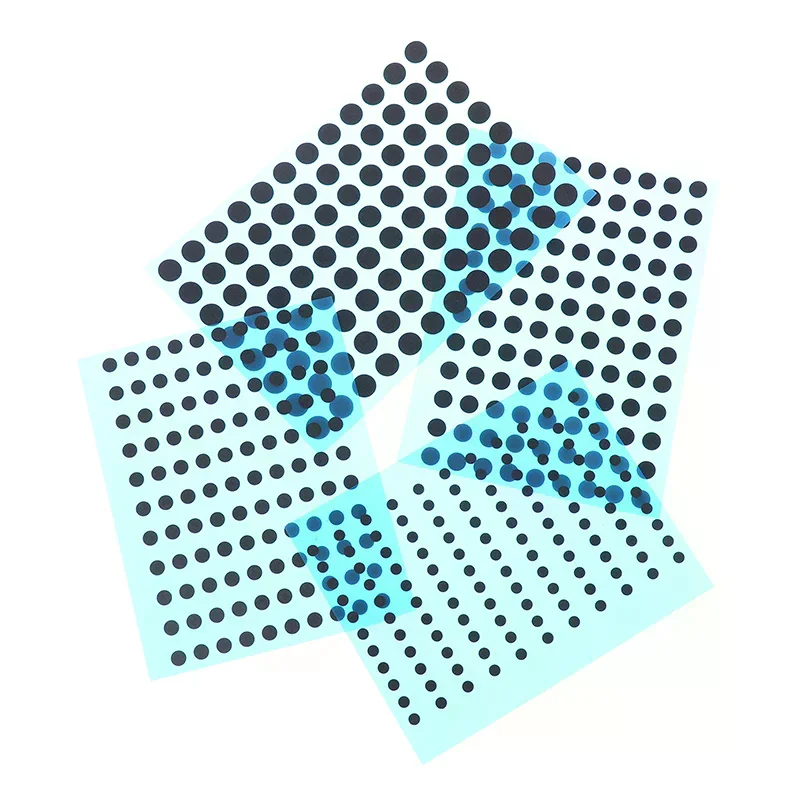Diameter 3/4/5/6 MM 4 Sizes Black Conductive Rubber Pads Keypad Repair Kit For IR Remote Control Conductive Rubber Buttons