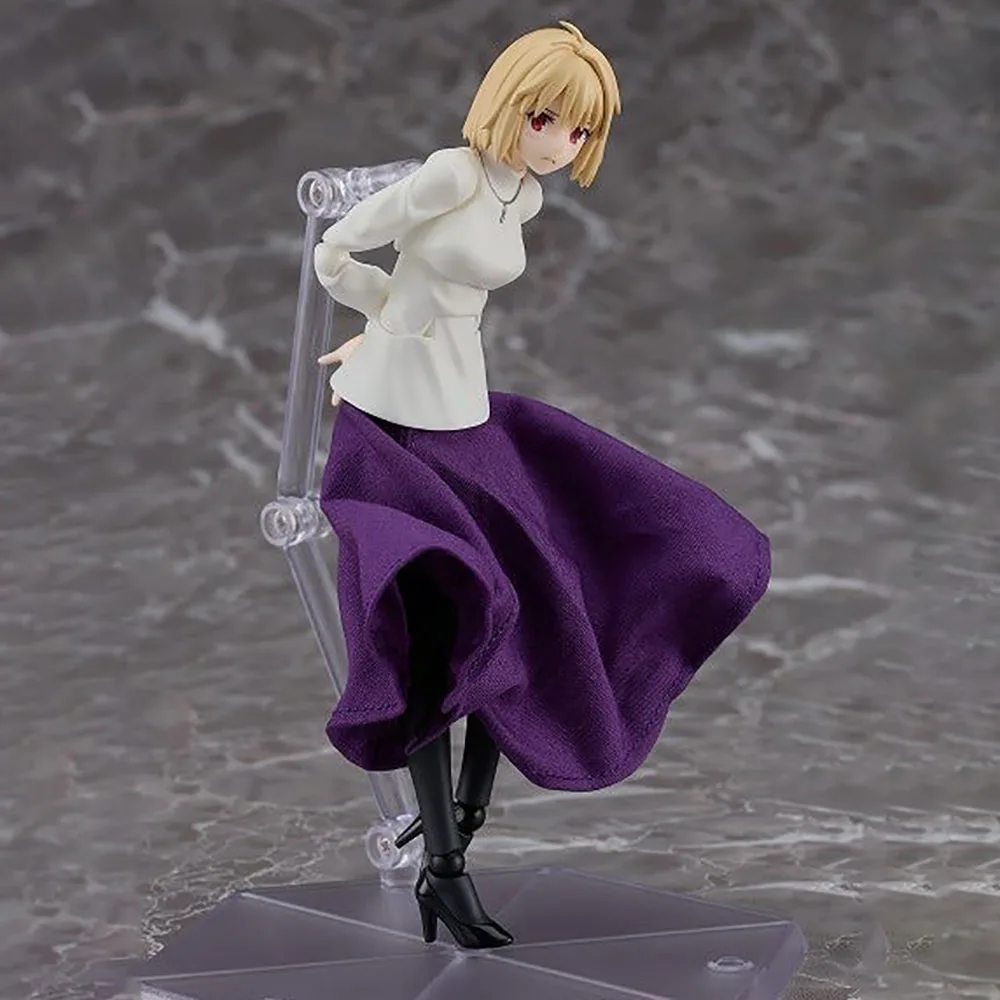 Original in Stock Max Factory Figma (#612-DX)  Tsukihime -A Piece of Blue Glass Moon- Arcueid Brunestud DX Edition Model Toys