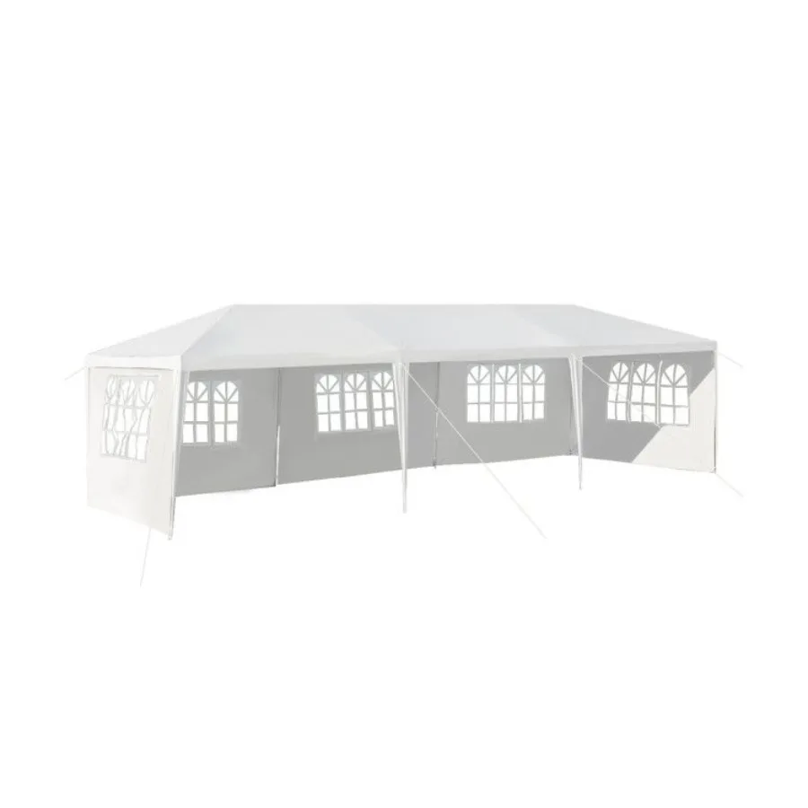 

10 x 30 Feet Canopy Tent with 5 Removable Sidewalls for Party Wedding